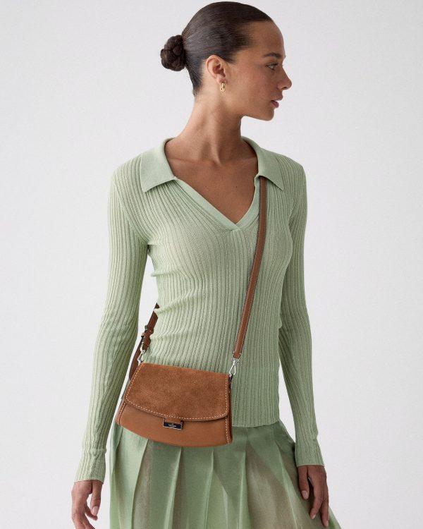 Kate Spade Ali Suede Mini Crossbody Bag