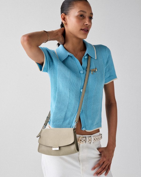 Kate Spade Ali Suede Mini Crossbody Bag