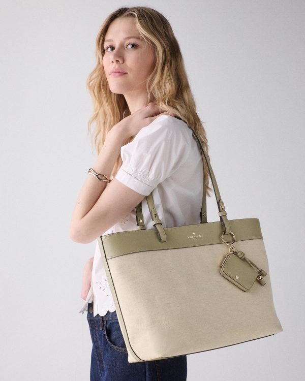 Kate Spade Tessa Tote Bag With Charm
