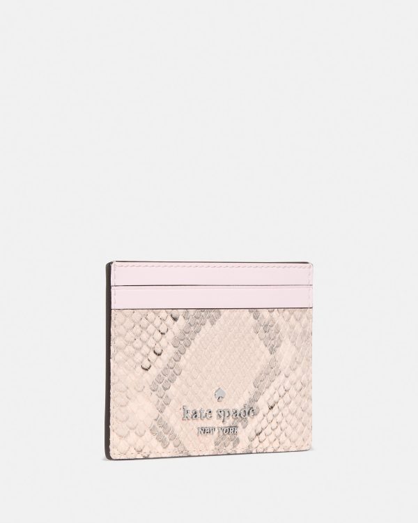 Kate Spade Snake Small Slim Card Holder