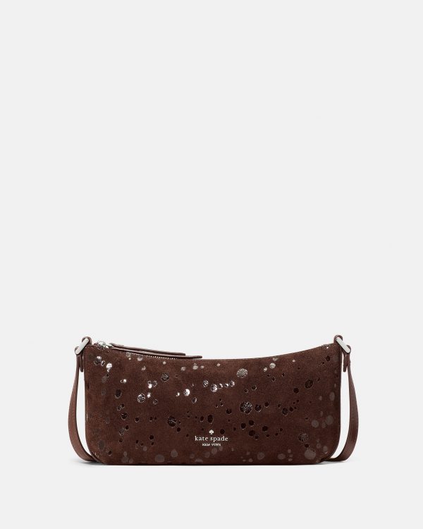 Kate Spade Lenox Suede Dots Mini Crossbody Bag