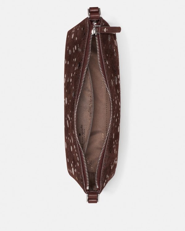 Kate Spade Lenox Suede Dots Mini Crossbody Bag