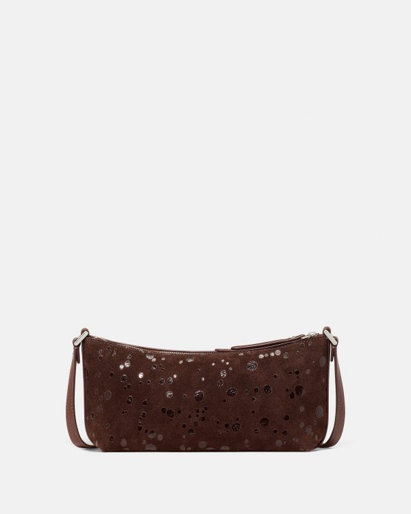 Kate Spade Lenox Suede Dots Mini Crossbody Bag