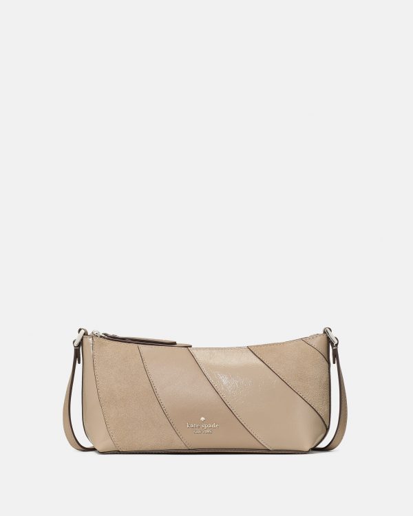 Kate Spade Lenox Suede Mix Mini Crossbody Bag