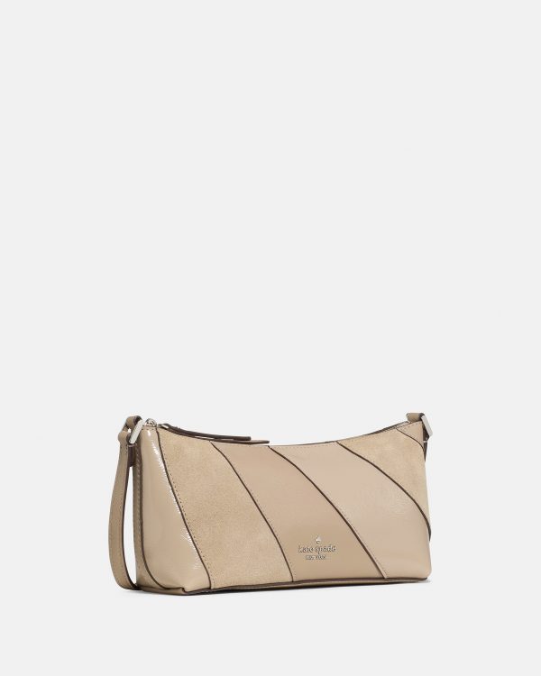 Kate Spade Lenox Suede Mix Mini Crossbody Bag