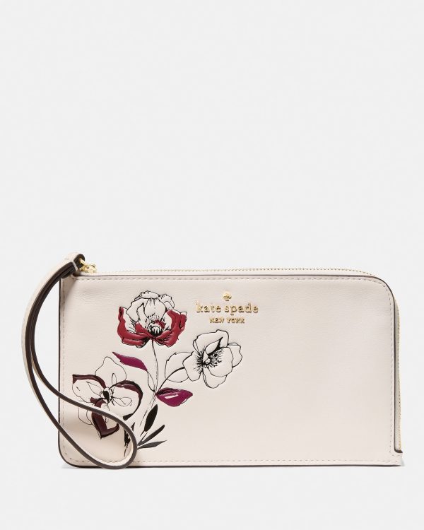 Kate Spade Lucy Floral Medium Wristlet