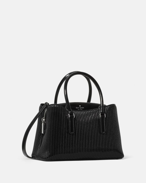Kate Spade Thompson Street Shiny Quilted Small Satchel Bag