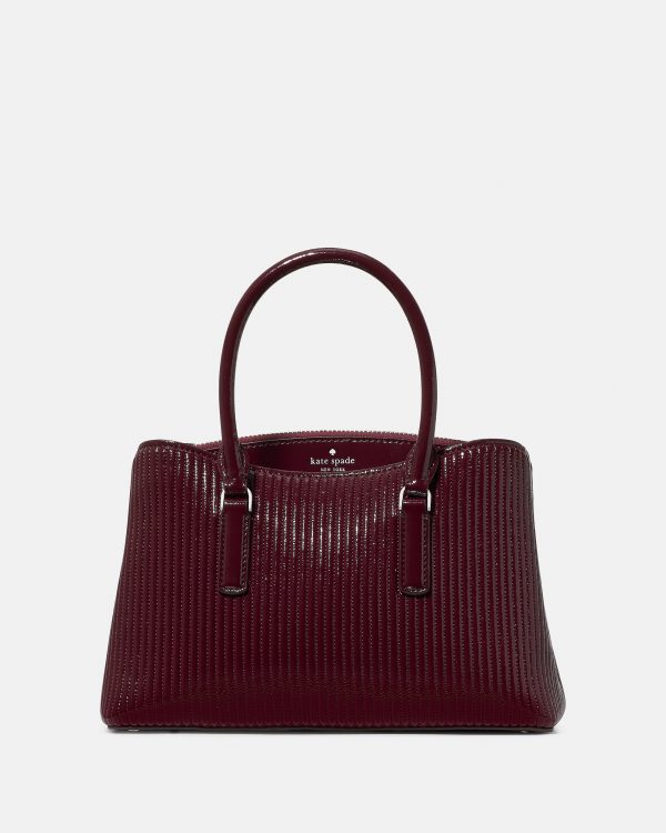 Kate Spade Thompson Street Shiny Quilted Small Satchel Bag