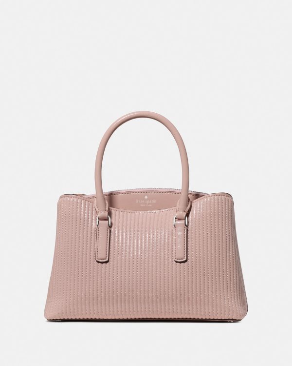 Kate Spade Thompson Street Shiny Quilted Small Satchel Bag