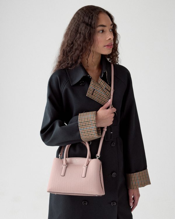 Kate Spade Thompson Street Shiny Quilted Small Satchel Bag