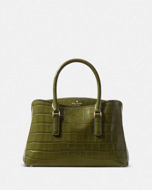 Kate Spade Thompson Street Croc Embossed Small Satchel Bag