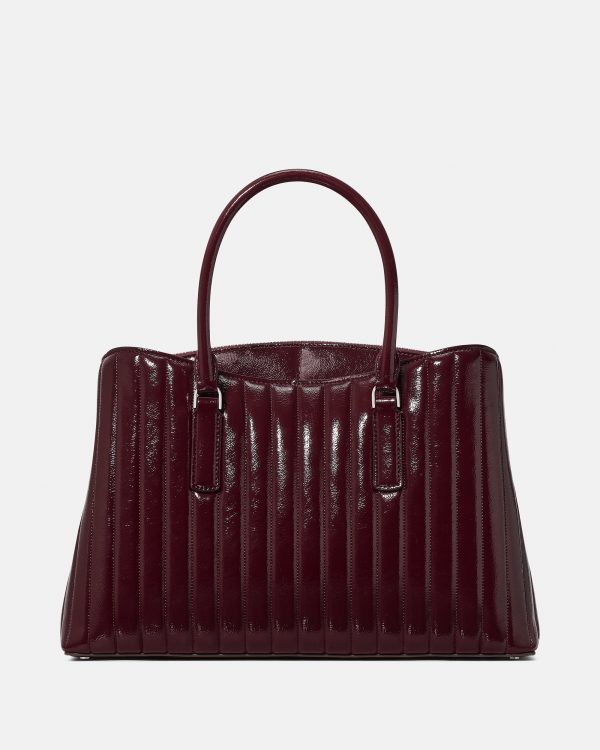 Kate Spade Thompson Street Shiny Quilted Satchel Bag