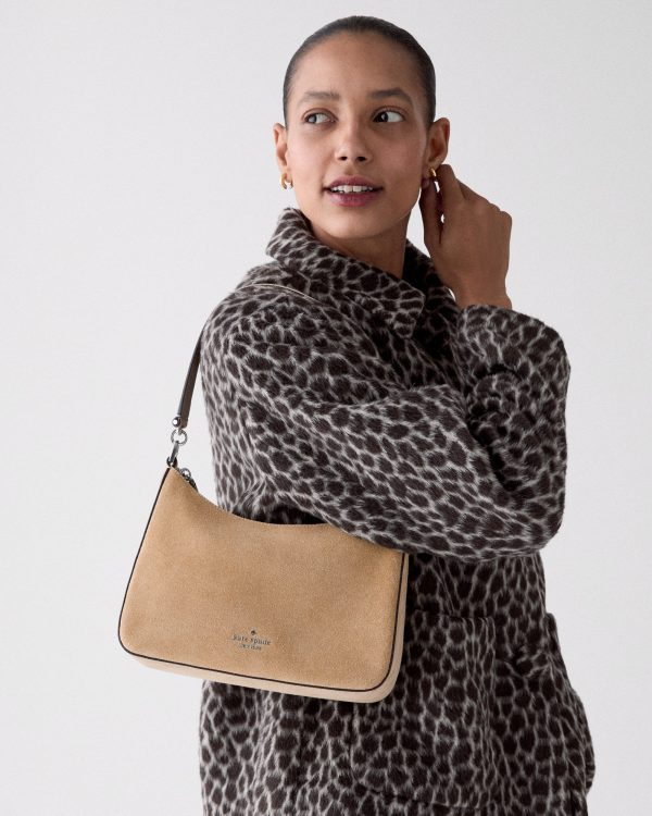 Kate Spade Margot Suede Medium Shoulder Bag