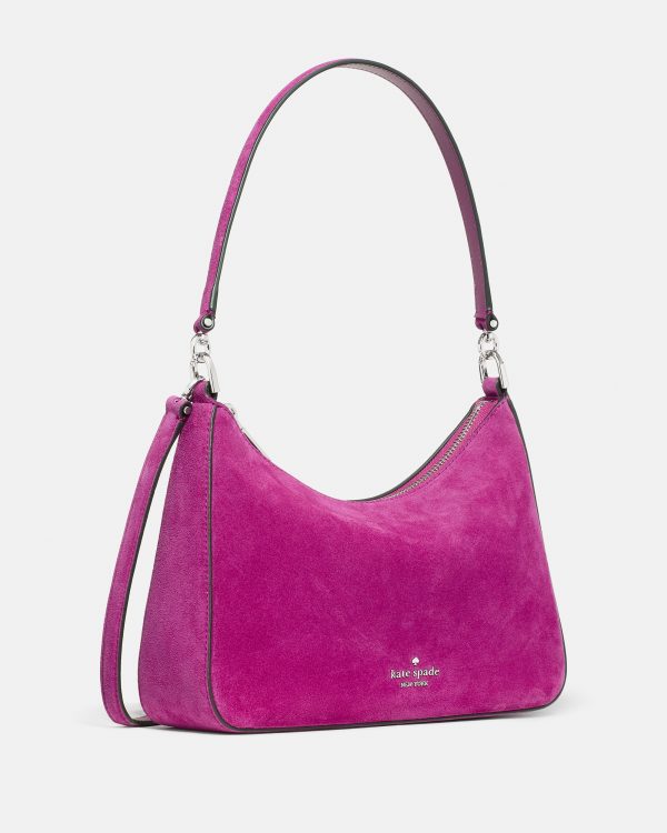 Kate Spade Margot Suede Medium Shoulder Bag