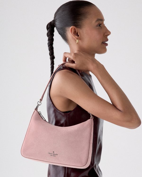 Kate Spade Margot Suede Medium Shoulder Bag