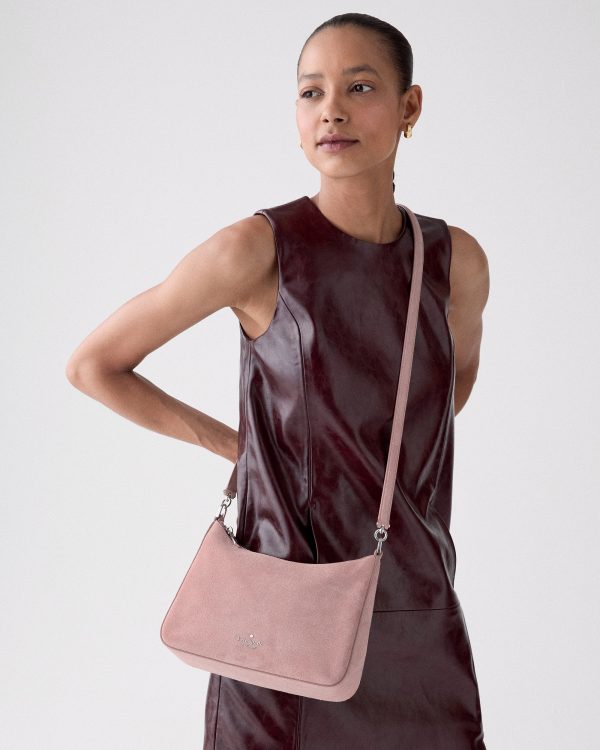 Kate Spade Margot Suede Medium Shoulder Bag