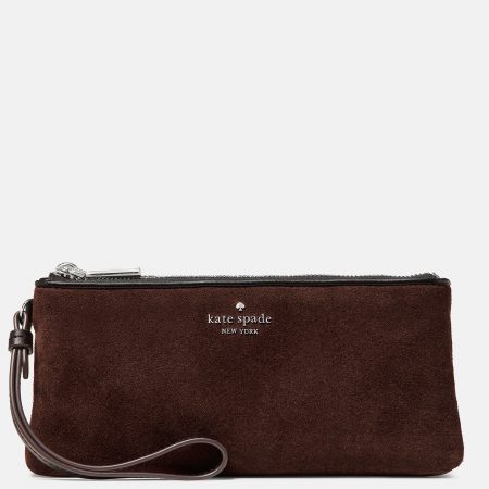 Kate Spade Wren Suede Wristlet