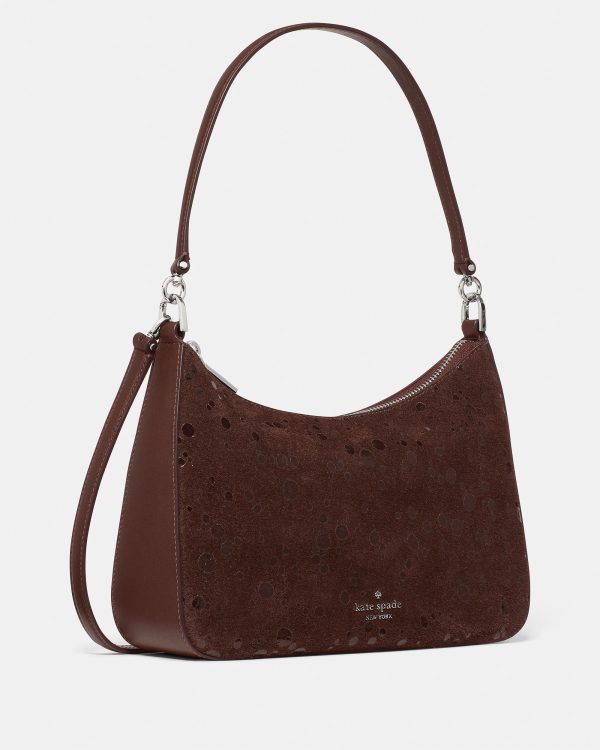 Kate Spade Margot Suede Dots Medium Shoulder Bag