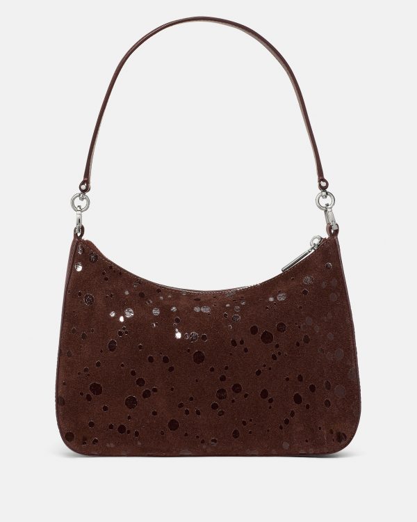 Kate Spade Margot Suede Dots Medium Shoulder Bag