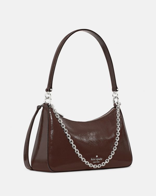 Kate Spade Margot Shiny Leather Shoulder Bag