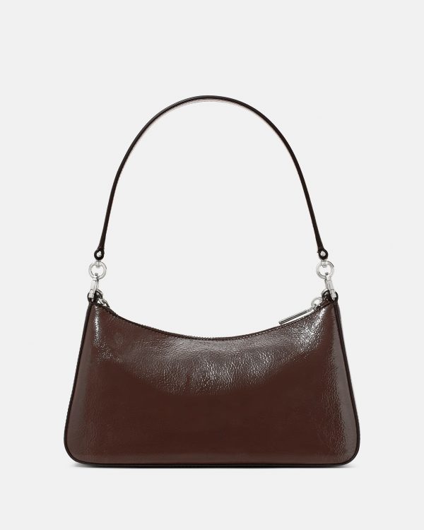 Kate Spade Margot Shiny Leather Shoulder Bag
