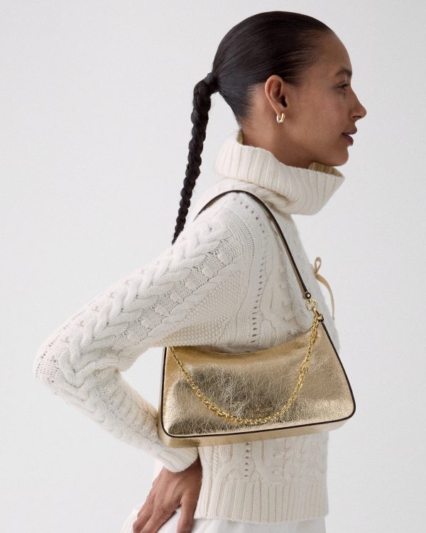 Kate Spade Margot Metallic Shoulder Bag