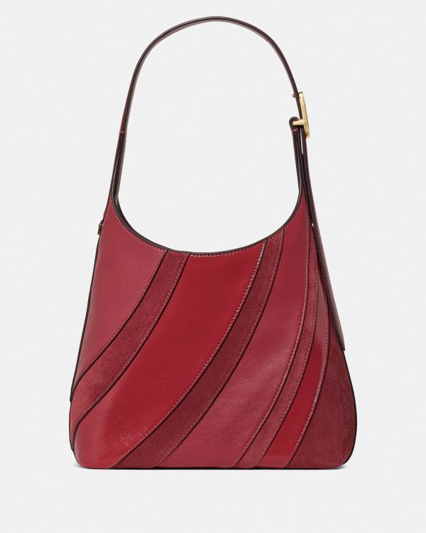 Kate Spade 454 Suede Mix Small Shoulder Bag