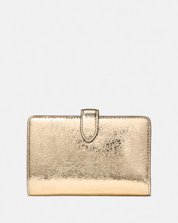 Kate Spade Metallic Medium Bifold Wallet