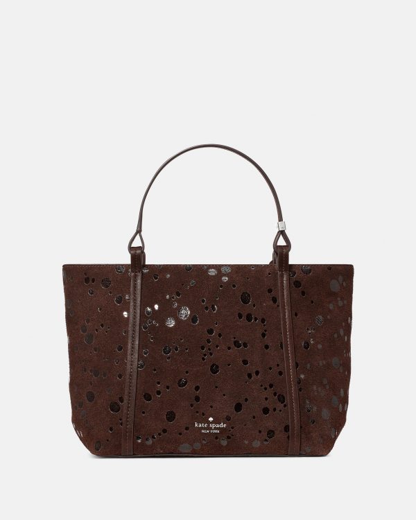 Kate Spade Marlowe Suede Dots Small Tote Bag