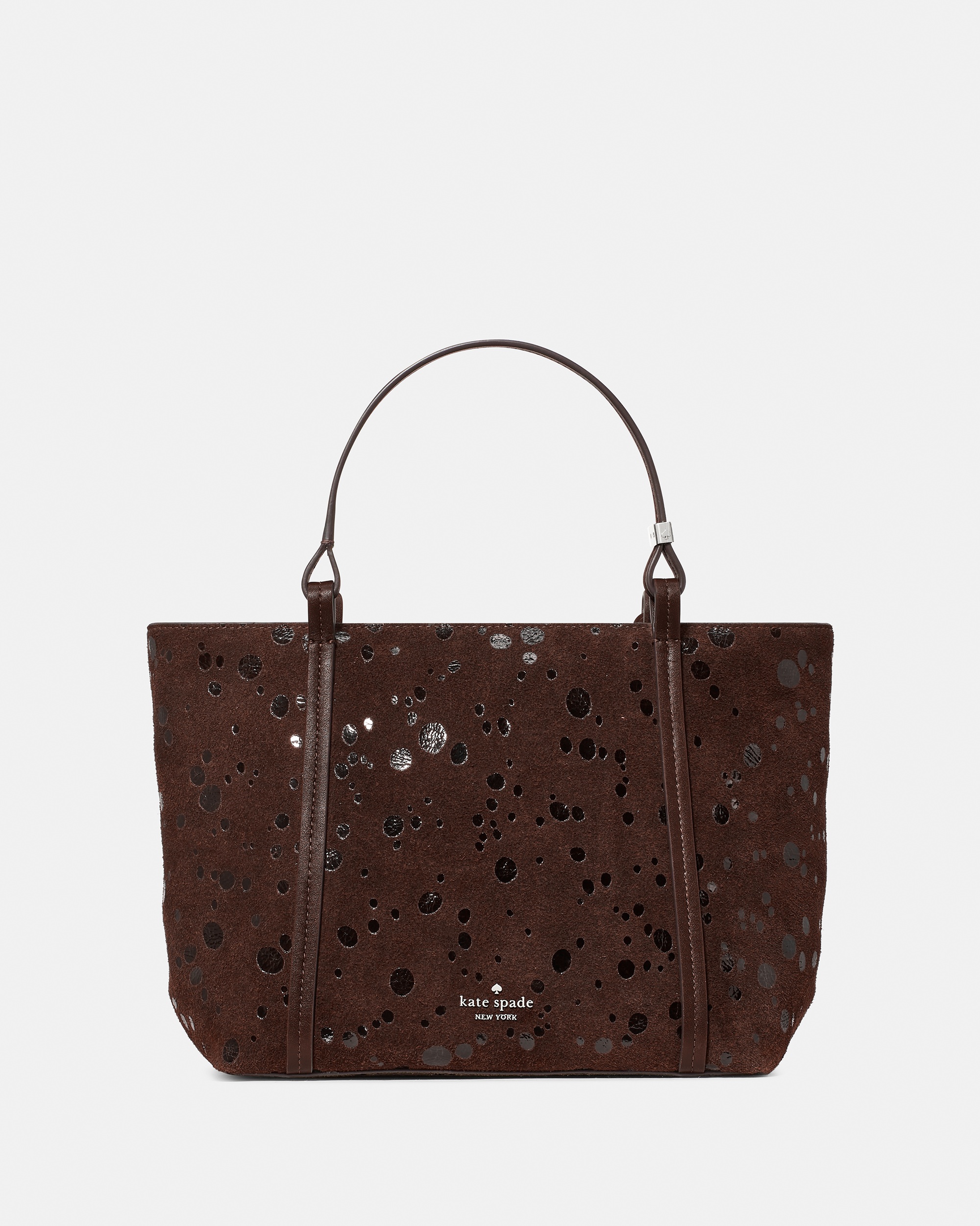 Kate Spade Marlowe Suede Dots Small Tote Bag