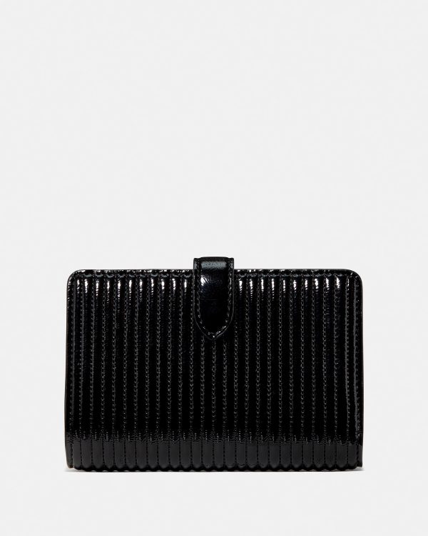Kate Spade Shiny Quilted Medium Bifold Wallet