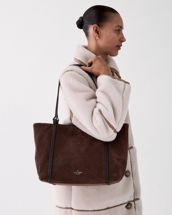 Kate Spade Marlowe Suede Tote Bag