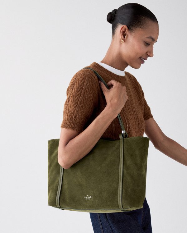Kate Spade Marlowe Suede Tote Bag