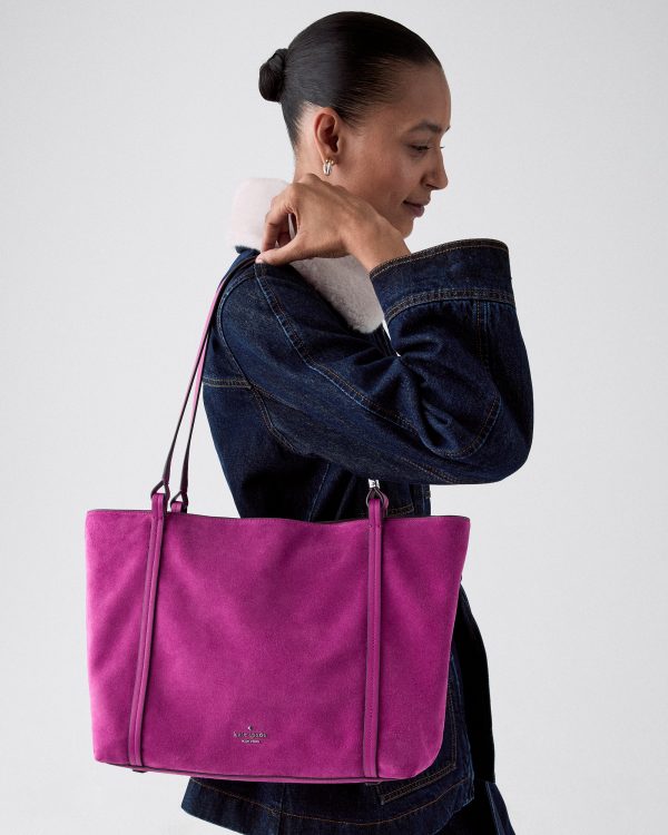 Kate Spade Marlowe Suede Tote Bag