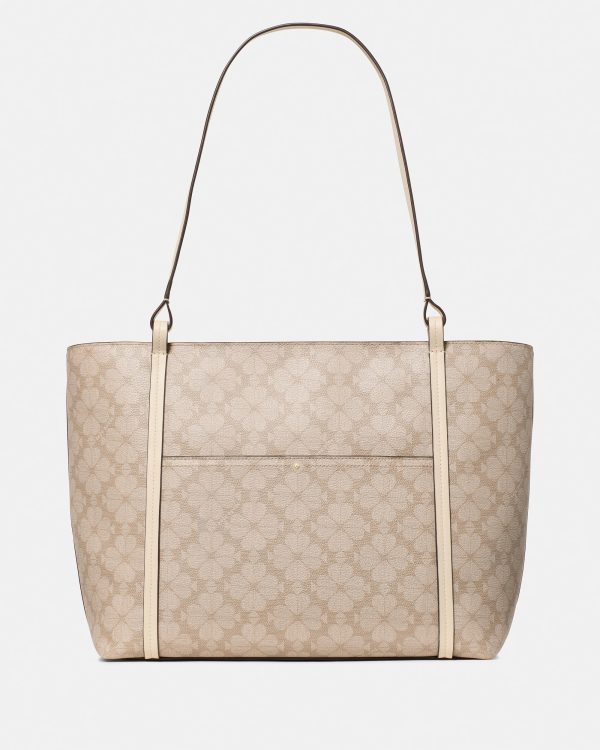 Kate Spade Marlowe Spade Flower Coated Canvas Tote Bag