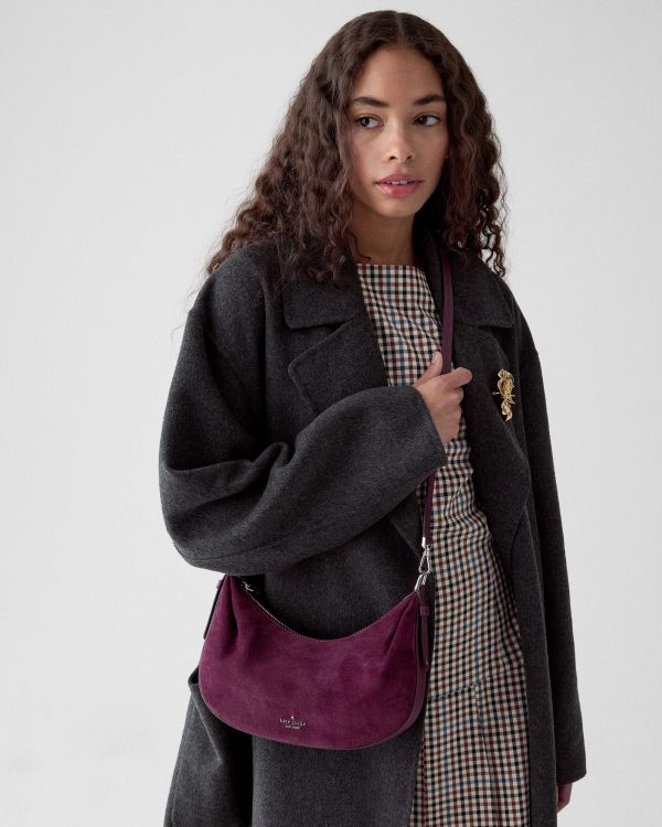 Kate Spade Selene Suede Shoulder Bag