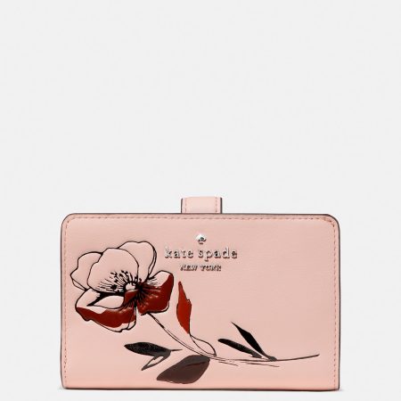 Kate Spade Floral Medium Bifold Wallet