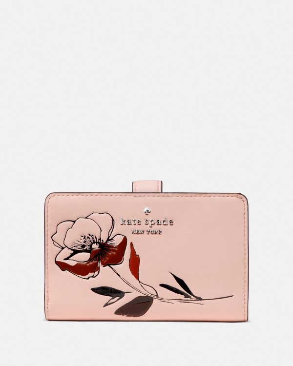 Kate Spade Floral Medium Bifold Wallet