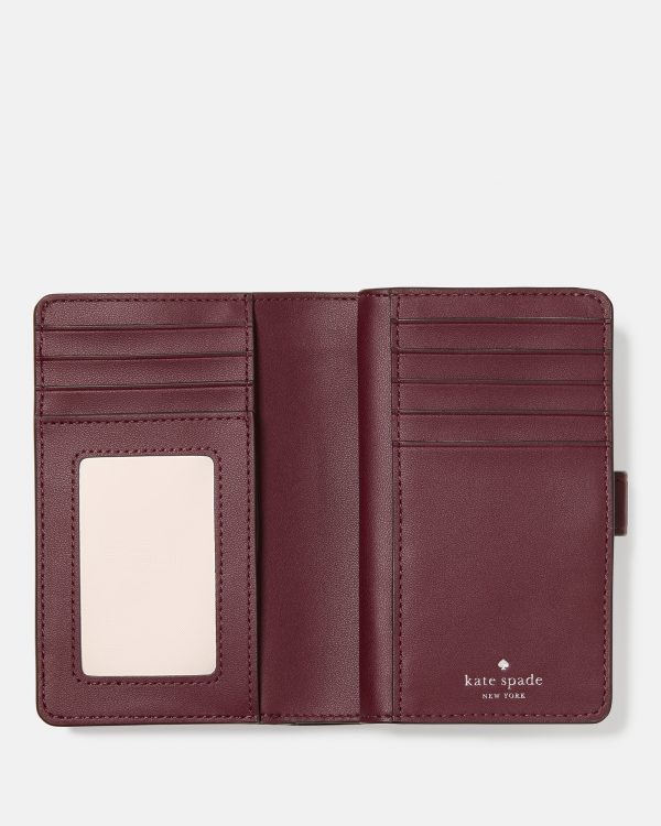 Kate Spade Floral Medium Bifold Wallet