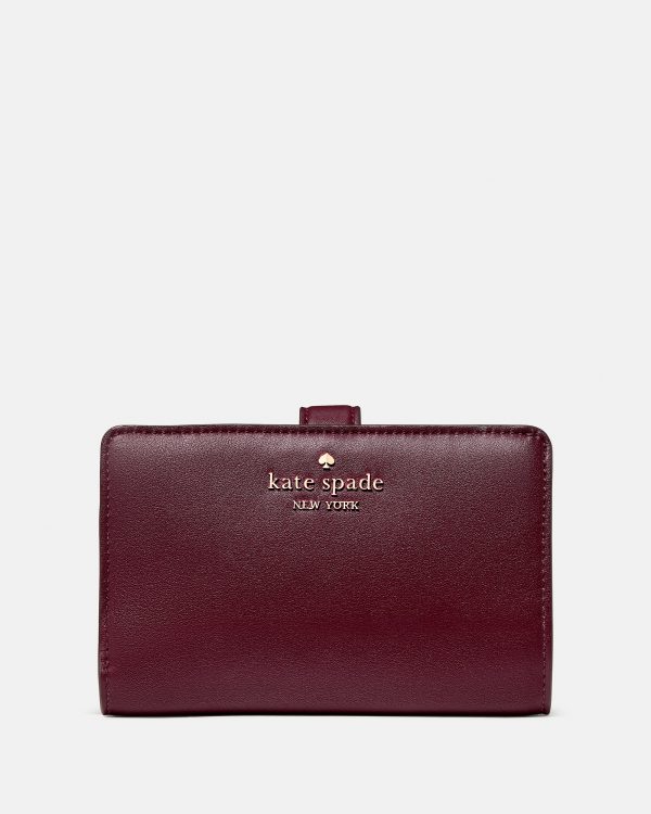 Kate Spade Floral Interior Medium Bifold Wallet