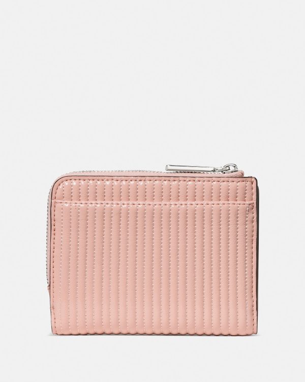 Kate Spade Shiny Quilted Small L-zip Wallet