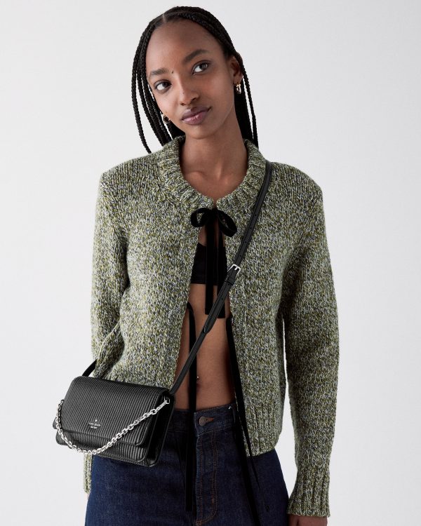 Kate Spade Ivy Shiny Quilted Crossbody Bag