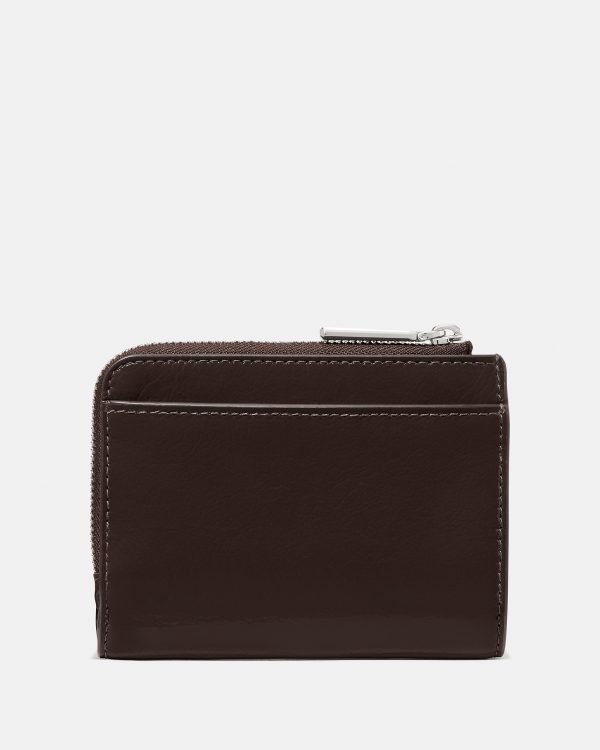 Kate Spade Shiny Leather Small L-zip Wallet