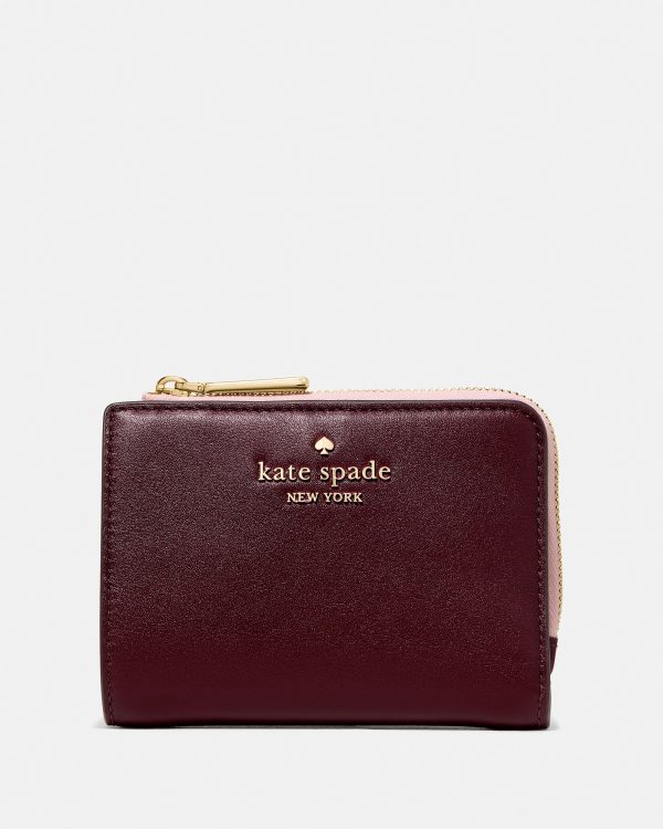 Kate Spade Floral Interior Small L-zip Wallet