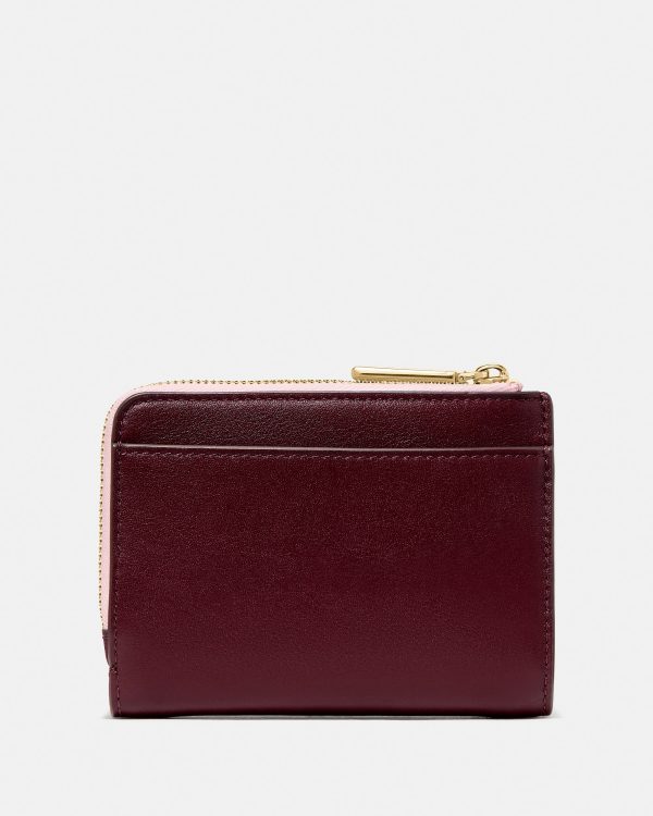 Kate Spade Floral Interior Small L-zip Wallet
