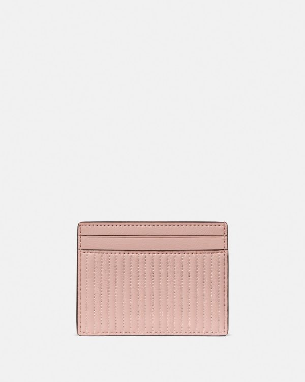 Kate Spade Shiny Quilted Small Slim Card Holder