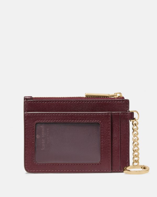 Kate Spade Floral Key Ring Card Holder