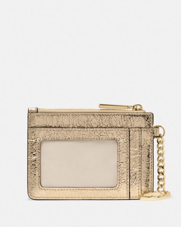 Kate Spade Metallic Key Ring Card Holder