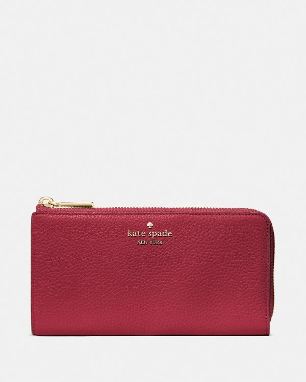 Kate Spade Large Slim L-zip Wallet