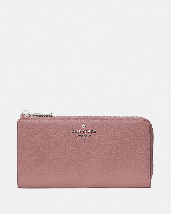 Kate Spade Large Slim L-zip Wallet
